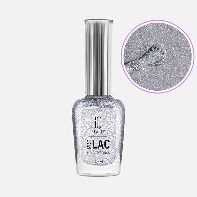 Лак для ногтей IQ Beauty №117 укрепляющий с биокерамикой 12,5 мл
