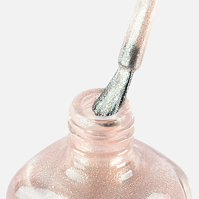 Лак для ногтей IQ Beauty №108 укрепляющий с биокерамикой 12,5 мл