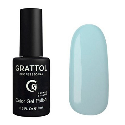 Гель-лак Grattol GTC113 Powder Blue, 9 мл