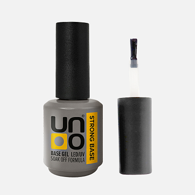 База для гель-лака UNO Strong Base прозрачная 8 г