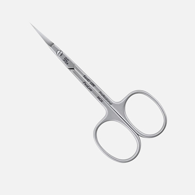 Ножницы для кожи кутикулы Silver Star Proline PRO-506С зауженные