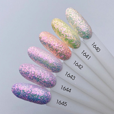 Глиттер с зеркальным блеском Сказочная рыбка Zoo Nail Art №1639, 1 г