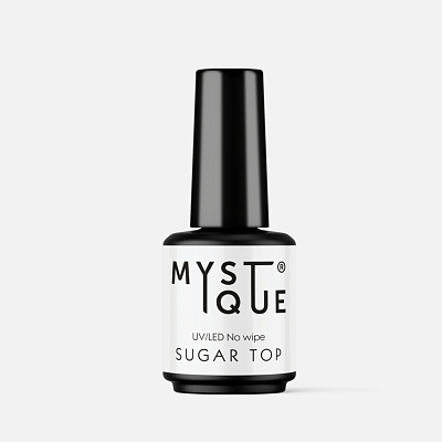 Топ для гель-лака без липкого слоя Mystique Sugar Top 15 мл