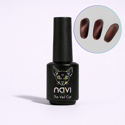 Гель-лак вуалевый кошачий глаз NAVI The Veil Cat 09 8 мл