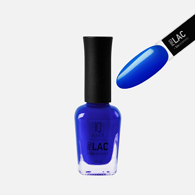 Лак для ногтей IQ Beauty №131 укрепляющий с биокерамикой 12,5 мл