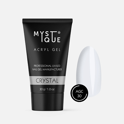 Акрил-гель Mystique Crystal бесцветный 30 мл