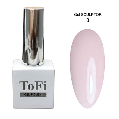 Гель во флаконе ToFi Sculptor №03 10 мл❗️ВНИМАНИЕ❗️СРОК ГОДНОСТИ ДО 04.2026