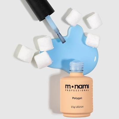 Жидкий полигель Monami Liquid PolyGel №24 Marshmallow 15 г