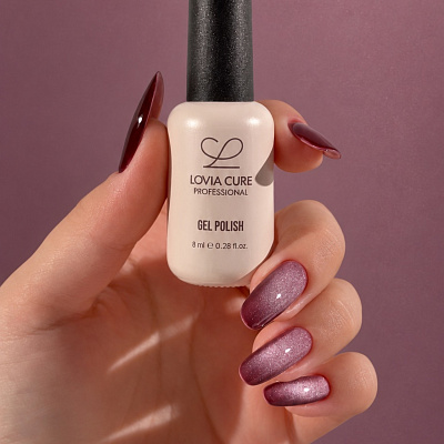 Гель-лак LOVIA CURE «Шелковая кошка» 05 Satin Cats 8 мл