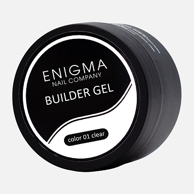 Гель для наращивания ENIGMA Builder gel №001 Clear 15 мл