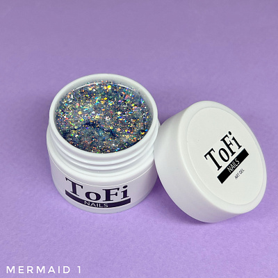 Гель для дизайна ToFi Mermaid №1 15 мл