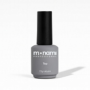 Топ для гель-лака без липкого слоя Супер блеск Super Shine top no cleance Monami, 15 мл