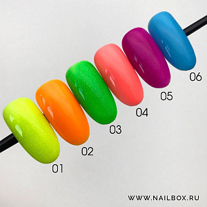 Гель-лак IVA NAILS Neon Shine №06, 8 мл