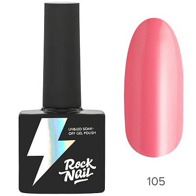 Гель-лак RockNail №105 Basic (Innocent Blush) 10 мл