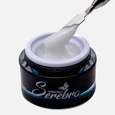 Акригель Acryl Gel Serebro №009 (с шиммером), 15 мл