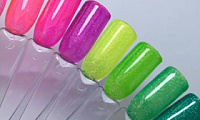 Выкраска гель-лаков с блестками из новой коллекции LS Rainbow от Grattol (видео)