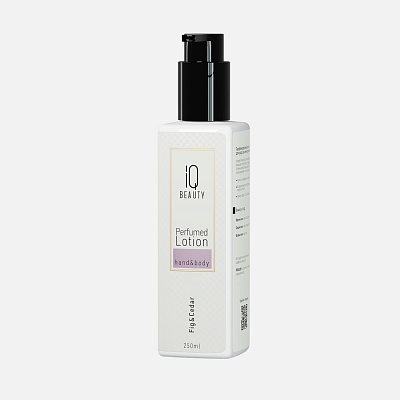 Парфюмированный лосьон для рук и тела IQ Beauty Инжир и Кедр 250 мл