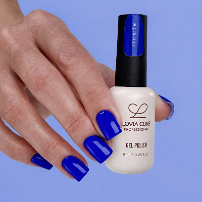 Гель-лак LOVIA CURE 161 Ultramarine 8 мл
