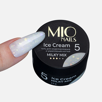 Гель Ice Cream Gel Milky MIX #05 Mio Nails 13 г