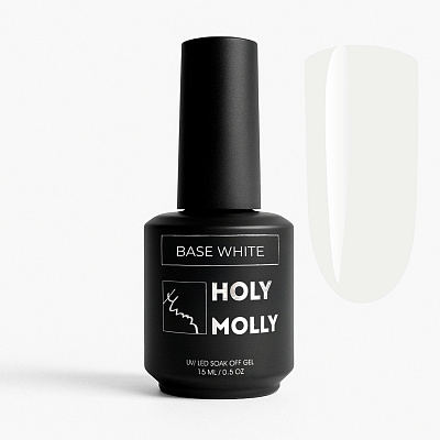 База для гель-лака Holy Molly Base White 15 мл