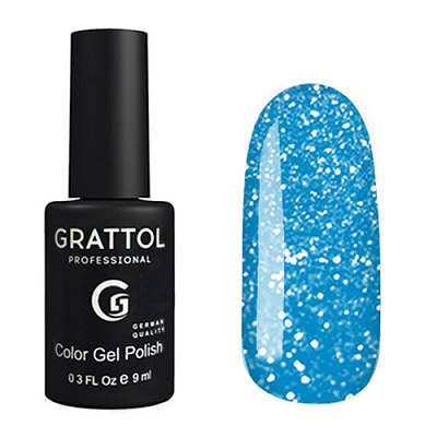 Гель-лак Grattol Bright Neon №08 (GTPBN08), 9 мл