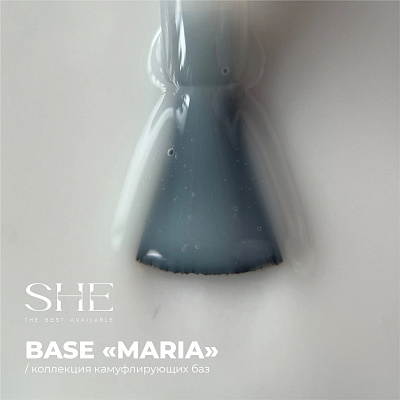 Камуфлирующая база для гель-лака SHE Base Maria 15 мл