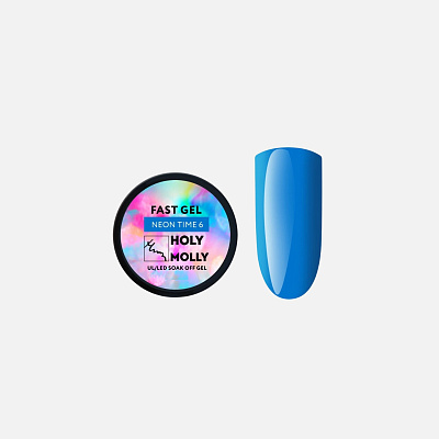 Моделирующий гель Holy Molly Fast Gel Neon Time №06 5 мл