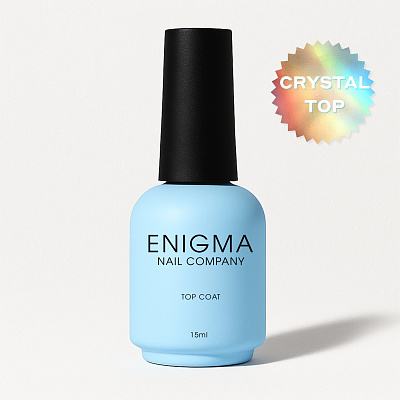 Топ для гель-лака без липкого слоя ENIGMA Crystal 15 мл