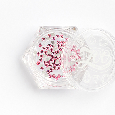 Стразы стеклянные Rose SS4 Zoo Nail Art №1127 (1,5 мм) 100 шт