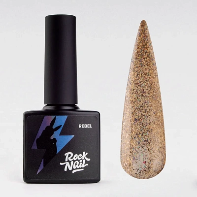 Гель-лак RockNail №986 Rebel (Go Big or Go Home) 10 мл