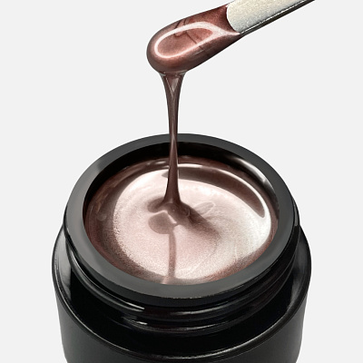Гель-краска без липкого слоя Painting Metal Gel Rose Gold Lovely 5 мл