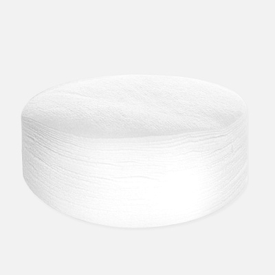 Салфетки безворсовые Domix LINT-FREE WIPES Ø60 мм 400 шт