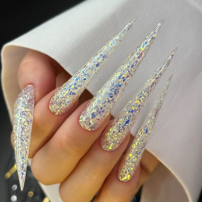 Гель для наращивания Monami голографический Crystal Gel №05 15 г