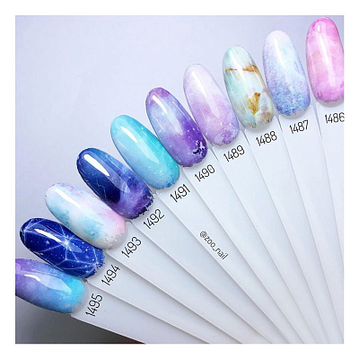 Фольга переводная космос Zoo Nail Art №1505