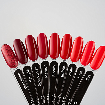 Гель-лак Monami R.E.D. Rosso corsa 8 г