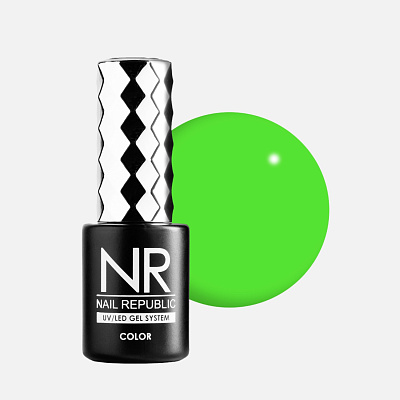 Гель-лак Nail Republic №148 (Лаймовый), 10 мл