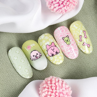 Пластина для стемпинга Swanky Stamping №119