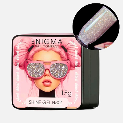 Гель для наращивания ENIGMA Shine gel №02 15 мл