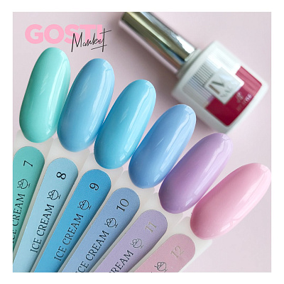 Гель-лак IVA NAILS Ice Cream №07, 8 мл