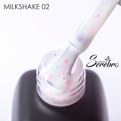 Гель-лак Serebro Milkshake №02 11 мл