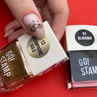 Пластина для стемпинга Go Stamp №017 Woods (арт. 17PL)