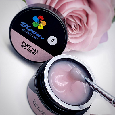 Гель Bloom FAST холодный №04 15 мл❗️ВНИМАНИЕ❗️ УЦЕНКА поврежден внешний вид упаковки
