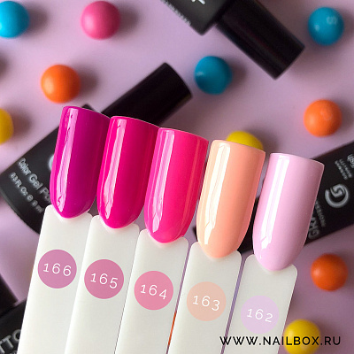 Гель-лак Grattol GTC164 Summer Pink, 9 мл