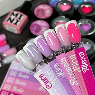Гель моделирующий Modeling Gel Lakres Barbie Kira 15 мл