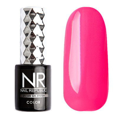 Гель-лак Nail Republic №211 (Скарлет), 10 мл