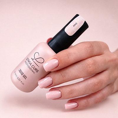 Полигель-архитектор 4 в 1 LOVIA CURE Liquid Gel 13 Wedding Vibe Ring 17 мл