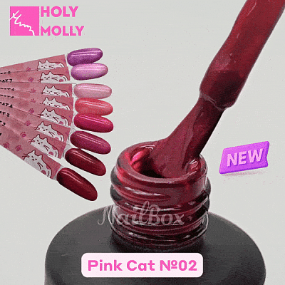 Гель-лак Holy Molly Pink Cat 02 11 мл