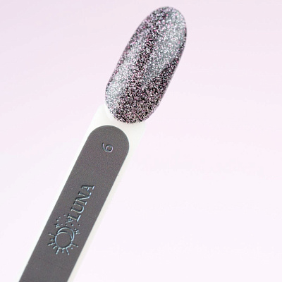 Гель-лак IVA NAILS Luna №6 (Светоотражающий), 8 мл