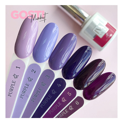 Гель-лак IVA NAILS Purple №02, 8 мл