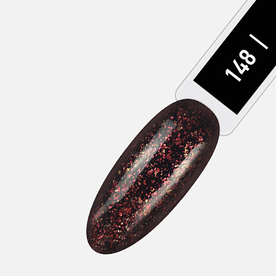 Лак для ногтей IQ Beauty №148 укрепляющий с биокерамикой 12,5 мл